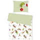 The Grinch POSTELJNINA GRINCH 140/200 cm saten večbarvno