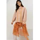 Trend Alaçati Stili Bluza nude / oranžna