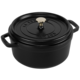 Staub Cocotte BLK 24cm i round black