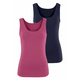 VIVANCE Top, modra, roza