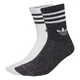 ADIDAS ORIGINALS Nogavice pegasto črna/bela