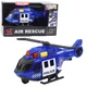 slomart Policijski helikopter s svetlobnimi, zvočnimi efekti in dvigalom