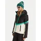 Roxy Smučarska jakna Peak Chic Softshell Jk ERJTJ03512 Črna Slim Fit
