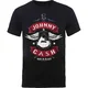Johnny Cash Winged Guitar Black L Majica
