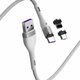 Baseus Zinc 3u1 USB - Lightning / USB tip C / micro USB kabel za punjenje podataka Quick Charge AFC 1 m 5 A 480 Mbps
