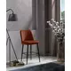 Hanah Home Set 2 barske stolice Bronzano-Crni