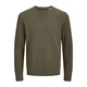 JACK & JONES Pulover JJERYDER kaki