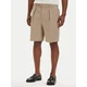 Tommy Hilfiger Kratke hlače iz tkanine Smart Casual MW0MW42670 Svetlo bež Relaxed Fit