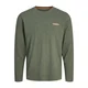 JACK & JONES Majica JJALVIS večbarvno zelena/oranžna/bela