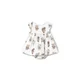 Mayoral Poletna obleka 1869 Bela Regular Fit