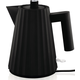 Električni kotliček PLISSE, 1 l, črna, Alessi