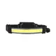 LED punjiva čelna lampa 2xLED/5V 180 lm 900 mAh crna