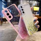 Maska za iPhone 16 Frame Glitter bela