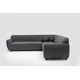 Atelier Del Sofa Ugaona sofa Eddi Corner 2 (3L-C-3R) - tamno