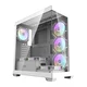 darkFlash Računalniško ohišje Darkflash DS900 (belo) + 7 ARGB ventilatorjev