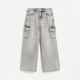 Reserved - Wide leg cargo farmerke