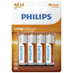 Philips baterije LongLife Blister AA 4 komada