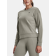 Under Armour Pulover Unstoppable Flc Crew-GRN M