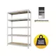 SmartStorage Polica metal medijapan 180x100x40cm