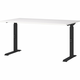 Radni stol s bijelom pločom stola 80x140 cm Downey – Germania
