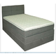 Hom`in POSTELJA BOXSPRING 120 cmx200 cm , les, leseni material siva