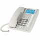 MeanIT Analogni telefon, stoni, LCD ekran, bela – ST200 White