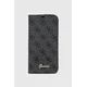 Maska na preklop Guess PC/ TPU 4G Metal Camera Outline Book za iPhone 14 Pro Max crna.