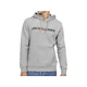 JACK & JONES Majica JJECorp svetlo siva / mandarina / črna