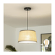 Brilagi - LED luster na sajli CERIA 1xE27/40W/230V prečnik 35 cm bež