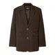 PIECES Blazer PCKamil temno rjava