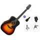 Takamine GD30 Premium SET Brown Sunburst Akustična kitara