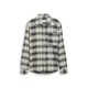 TOM TAILOR DENIM Srajca antracit/pastelno zelena/bela