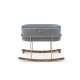 Hanah Home HANAH HOME Hier Metal - Grey, Gold zibelka, (20818219)