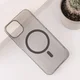 Maska Transparent Magsafe za iPhone 14, Crna