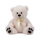 FREE 2 PLAY plišasti medved Cuddly, 38 cm, beli, 84874