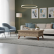 Hanah Home Sto za dnevnu sobu Ada 90x38x60 cm, Bež