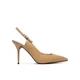 LOVE MOSCHINO Čevlji z visoko peto JA10149G1PIA0104 Rjava