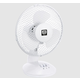 SHE namizni ventilator 23 cm 25W bel
