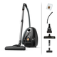 Rowenta - usisivač sa vrećom GREEN FORCE EFFITECH ECO TOTAL CLEAN 400W/230V crne boje