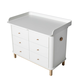 oliver furniture® komoda sa stolom za previjanje white/oak