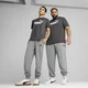 Mens Puma Essentials No. 1 Logo Sweatpants, Gray, Size M, Clothing