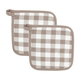 Bombažne kuhinjske rokavice v kompletu 2 ks Gingham – Tiseco Home Studio
