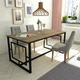 HANAH HOME Trpezarijski sto Alin Black