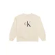 Calvin Klein Jeans Majica SEASONAL bež / nude / črna / bela