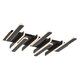 Rabalux Plafonjera Sindri, LED 46W, 2500lm, DIP prekidač 3000-4000K, 61x61cm, Crna