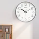 Telesonic Zidni sat, 26 cm, Crni