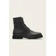 AllSaints čevlji moški usnjeni Skiff Military Boot