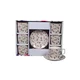 Sigma Set šolja za kafu, porcelan, 160ml 6/1 (Lust/Pin) YK160-ZY-9017