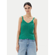Vero Moda Top Peru 10326463 Zelena Regular Fit