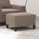 vidaXL Stolček za noge taupe 60x50x41 cm tkanina iz mikrovlaken